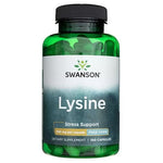 Swanson Lysine, 500mg Free-Form - 100 caps