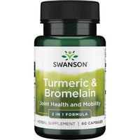 Swanson Turmeric & Bromelain - 60 caps