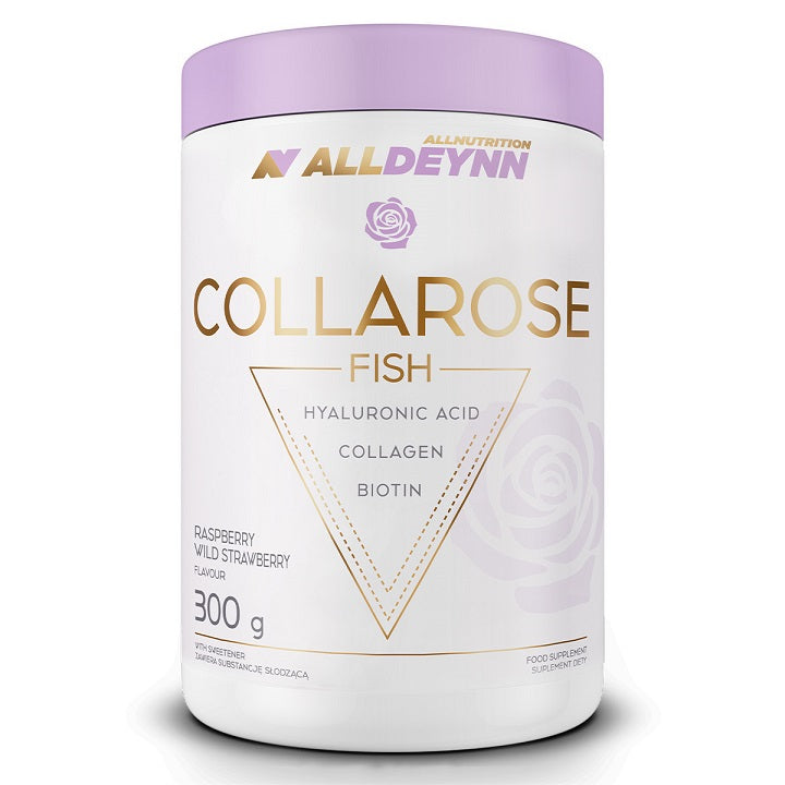 AllDeynn Collarose Fish Raspberry Wild Strawberry - 300g | Flavorful & Nutritious Snack for Active Lifestyles