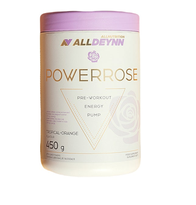 AllDeynn Powerrose Tropical-Orange 450g | AllDeynn High-Protein Snack for a Healthy Energy Boost