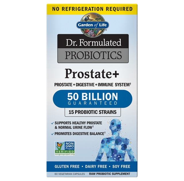 Garden of Life Dr. Formulated Probiotics Prostate+ - 60 vcaps