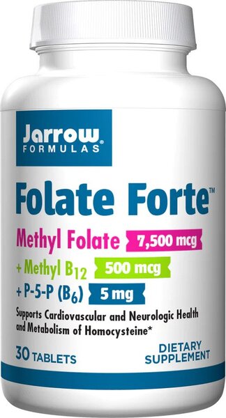 Jarrow Formulas Folate Forte - 30 tabs