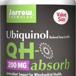 Jarrow Formulas Ubiquinol QH-absorb, 200mg - 90 softgels