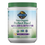 Garden of Life Raw Organic Perfect Food Alkalizer and Detoxifier - Lemon-Ginger - 282g