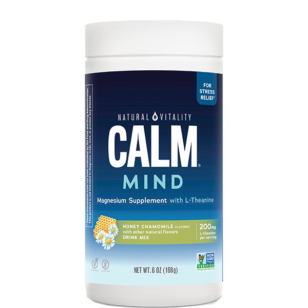 Natural Vitality Calm Mind, Honey Chamomile - 168g