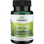 Swanson Avena Sativa 400mg – 60 Vegan Capsules for Relaxation & Mental Clarity