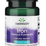 Swanson Iron (Ferrous Fumarate), 18mg - 60 caps