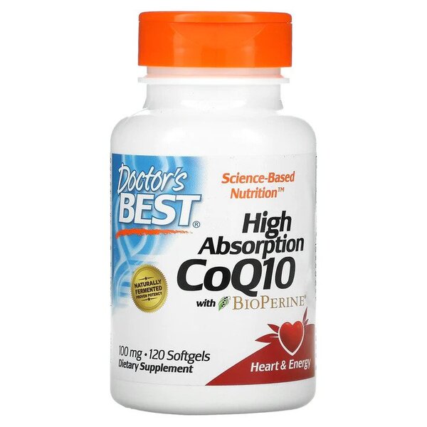 doctor's best high absorption coq10 with bioperine