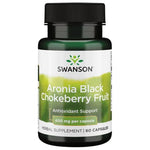 Swanson Premium Aronia Black Chokeberry Fruit 400mg - 60 Capsules for Healthy Immunity