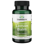 Swanson Full Spectrum Lemon Balm, 500mg - 60 caps