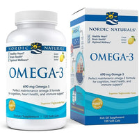 Nordic Naturals Omega-3, 690mg Lemon - 120 softgels