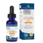 Nordic Naturals Plant-Based Vitamin D3 Liquid, 1000 IU Apple - 30 ml