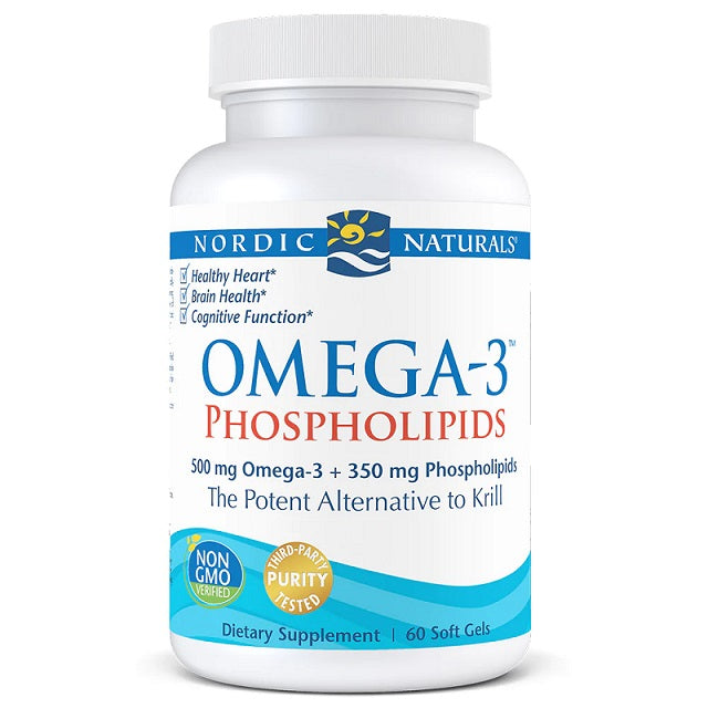 Nordic Naturals Omega-3 Phospholipids, 500mg - 60 softgels