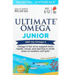Nordic Naturals Ultimate Omega Junior, 680mg Strawberry - 90 mini softgels