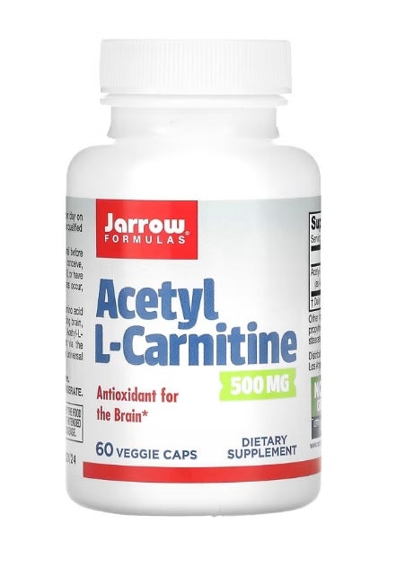 Jarrow Formulas Acetyl L-Carnitine, 500mg - 60 vcaps