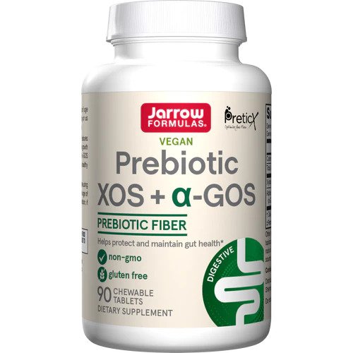 Jarrow Formulas Prebiotic XOS + a-GOS - 90 chewable tablets