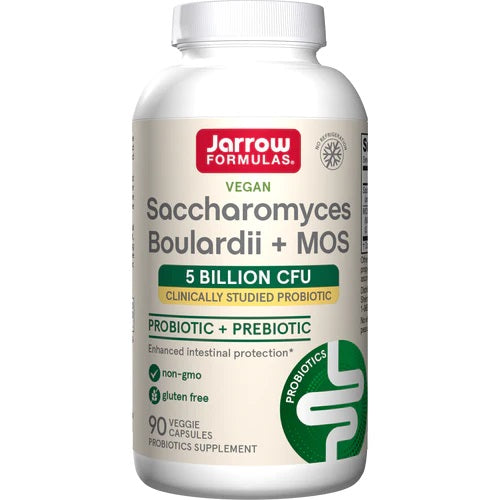 Jarrow Formulas Vegan Saccharomyces Boulardii + MOS - 90 vcaps