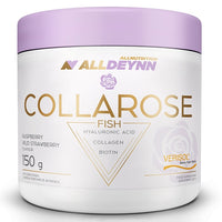 AllDeynn Collarose Fish Raspberry Wild Strawberry - 150g | Heart-Healthy Snack Packed with Protein