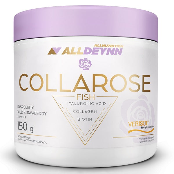 AllDeynn Collarose Fish Raspberry Wild Strawberry - 150g | Heart-Healthy Snack Packed with Protein