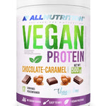 Allnutrition Vegan Protein, Chocolate Caramel - 500g